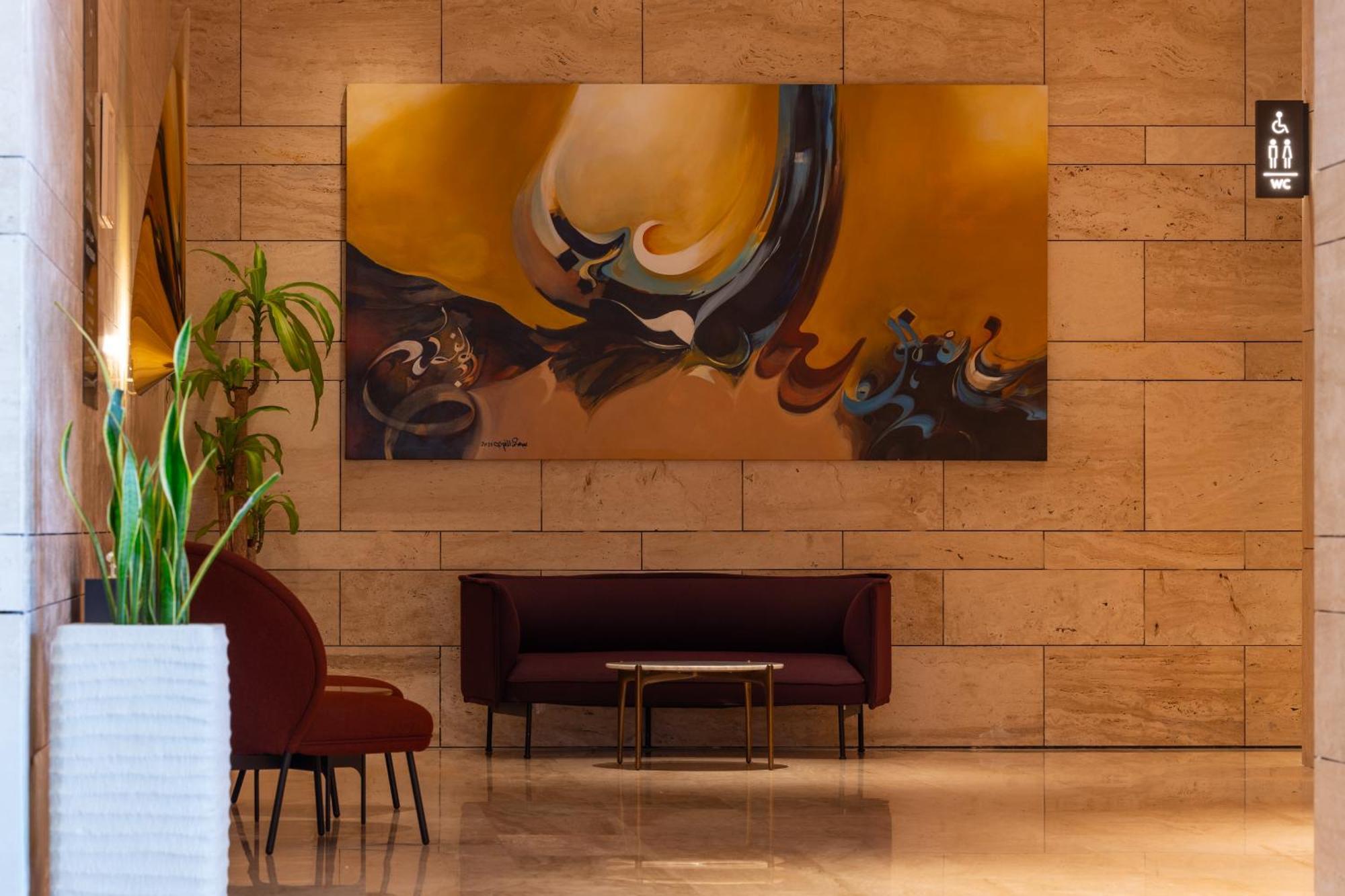 Shirvan Hotel City Yard Jeddah Jidá Exterior foto The lobby of the hotel